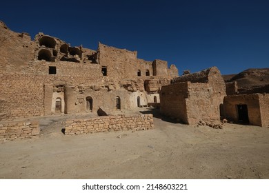 October 2019-View Of The Douiret Ruined Berber Village In The Tataouine District In Southern Tunisia, North Africa 