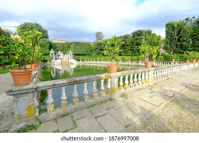 October 2020-Lemon Garden, Villa Reale Di Marlia, Province Of Lucca,Italy