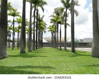 October 25, 2020, Brasília, Federal District, Brazil. Monumental Axis, Praça Dos Três Poderes.