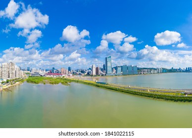 October 25, 2020:Pearl River Delta Ring Expressway, Zhuhai City, Guangdong Province, China