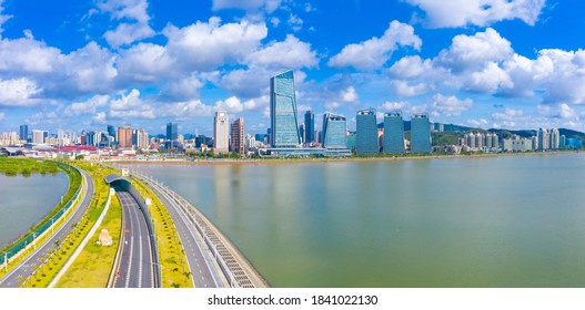 October 25, 2020:Pearl River Delta Ring Expressway, Zhuhai City, Guangdong Province, China