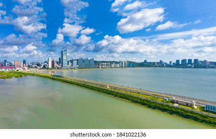 October 25, 2020:Pearl River Delta Ring Expressway, Zhuhai City, Guangdong Province, China