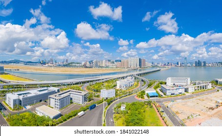 October 25, 2020:Pearl River Delta Ring Expressway, Zhuhai City, Guangdong Province, China