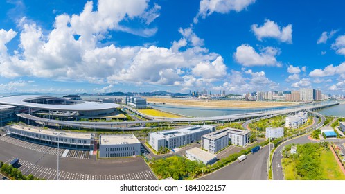 October 25, 2020:Pearl River Delta Ring Expressway, Zhuhai City, Guangdong Province, China