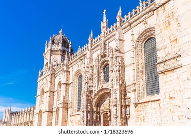 October 27, 2013: The Jeronimos Monastery Of The Order Of Saint Jerome In Lisbon In Portugal