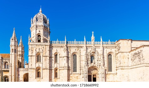 October 27, 2013: The Jeronimos Monastery Of The Order Of Saint Jerome In Lisbon In Portugal