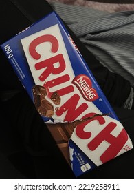 October 27 2022- Nestle Crunch Chocolate Im Burnaby, BC Canada