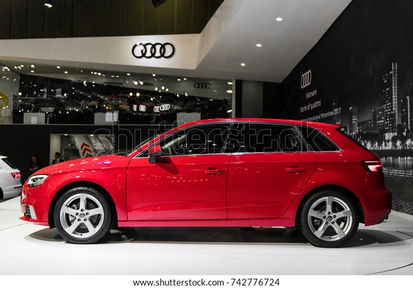 October 27th 2017,\
Vietnam International Motor Show VIMS 2017 - Ho Chi Minh city:\
Review new series Audi\
A3.