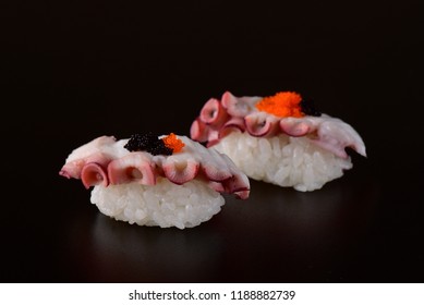 Octopus Nigiri Sushi