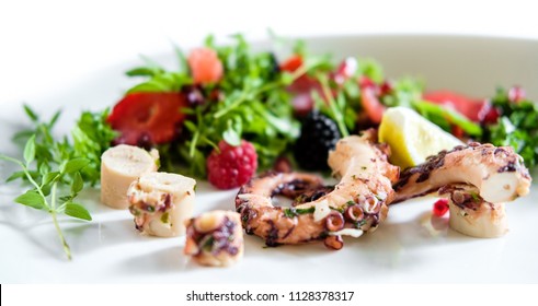 Octopus With Salad