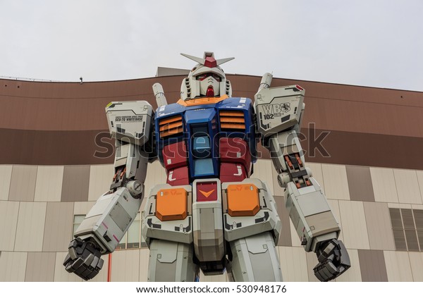 Odaiba Dec7 Lifesize Gundam Rx 78 Royalty Free Stock Image