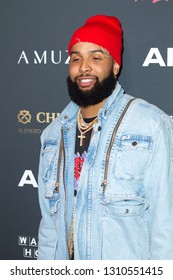 Odell Beckham Jr. - Attends The Maxim Big Game Experience At The Fairmont Atlanta On February 2nd, 2019 In Atlanta Georgia USA