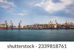Odesa (Odessa) harbour in Ukraine near the Balck sea