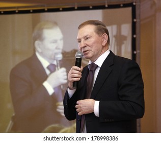 ODESSA, UKRAINE - April 4: Leonid Kuchma , The Second Ex-president Of Ukraine On An Official Banquet In Odessa - April 4, 2012 In Odessa , Ukraine