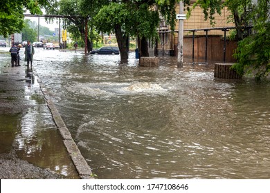 Flooded City Street Hd Stock Images Shutterstock