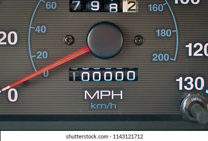 Odometer hits 100000 miles