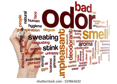 Odor Word Cloud Stock Photo 519863632 | Shutterstock