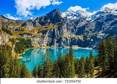 Oeschinensee Stock Photo 721954750 | Shutterstock