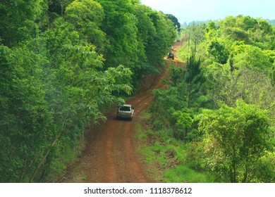 Off Road 4x4 Vehicle Trail In Misiones