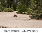 Off road activity in the Oregon Dunes National Recreation Area