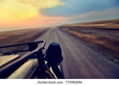 Off Road Driving Through Africa - Powered by Shutterstock