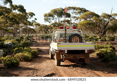 Off Road Track in the Outback