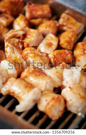 Offal meat BBQ