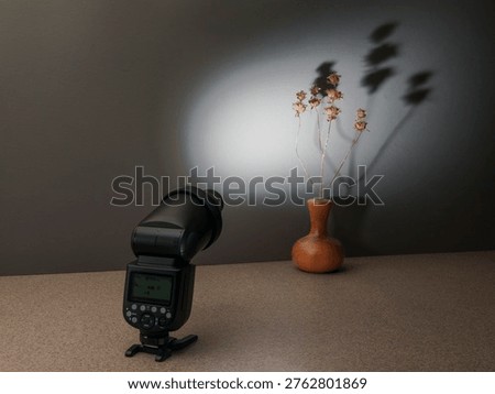 Off-camera flash with snoot creating a spotlight effect and directing shadows where the photographer wants
