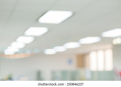 Office Blur Background With Bokeh