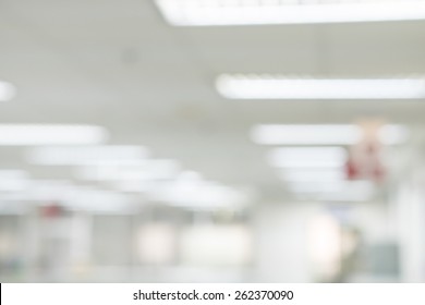 Office Blur Background With Bokeh