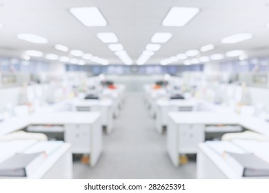 Office Blur Background With Bokeh