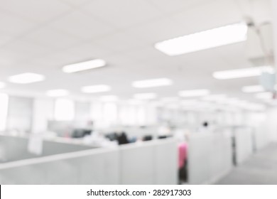 office blur background with bokeh