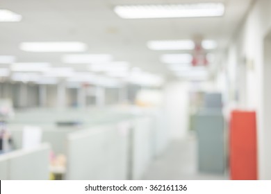 Office Blur Background With Bokeh