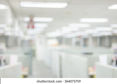 Office Blur Background With Bokeh