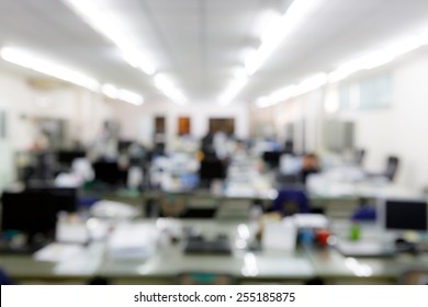 Blurred Office Background Crowd People On Stock Photo 280887326 ...