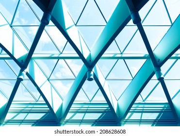 Office Building Detail With Triangle Window