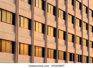 Office building windows background - Shutterstock ID 535103947