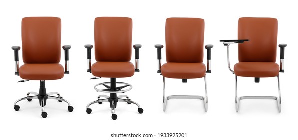 Office Chair Isolated On White Background