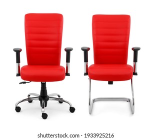 Office Chair Isolated On White Background