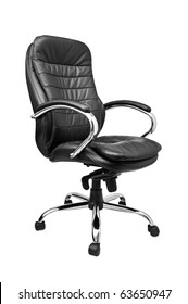 Office Chair Isolated On A White Background