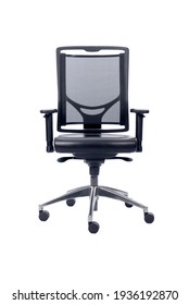 Office Chair Isolated Over White Background