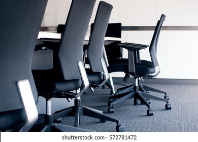 Office Chairs In Meeting Room