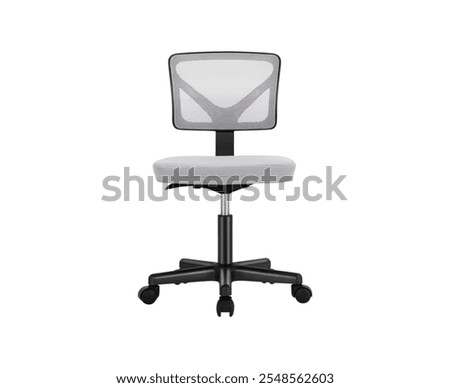 office chairs and white background and desk chairs isolated and office chair isolated black, white, pink, green, without armless chairs 