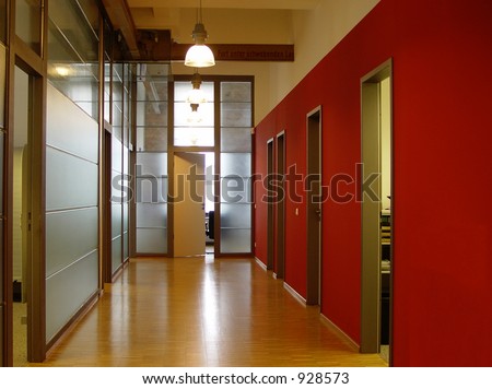 office corridor