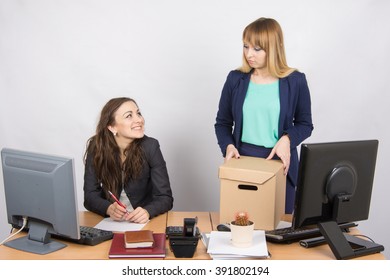 Office Employee Satisfied Dismissal Colleagues