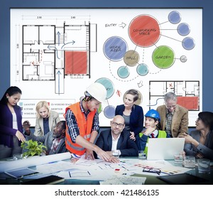 Office Floor Plan Sketch Drawing Concept