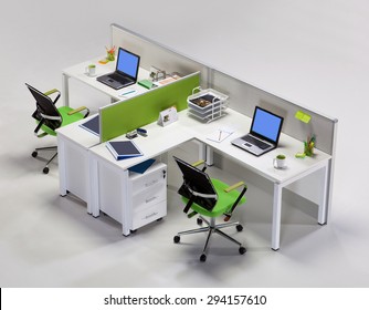 Office Furniture Top View 