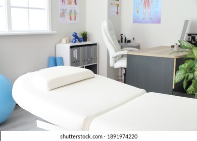 Office of massage therapist in modern medical center - Powered by Shutterstock