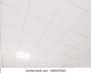 Office room False ceiling with light