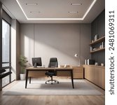 office room Interior architecture design